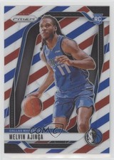 2024-25 Panini Prizm Red White & Blue Prizm Melvin Ajinca #255 13d0
