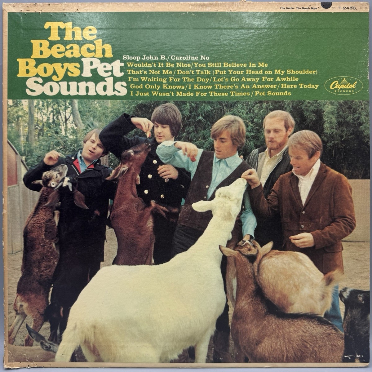 【UKオリジナル 1/1】Beach Boys ／Pet Sounds MONO Beach Boys - Pet Sounds -Mono US First Pressing 1966 - Excellent