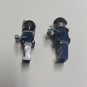 Lot of 2 LEGO Robo SWAT Minifigures Super Secret Police The LEGO Movie 70819 X2