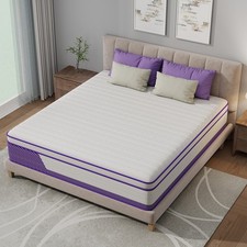 14 Inch King Size Mattress Gel Memory Foam Hybrid Pocket Spring Bed In A Box