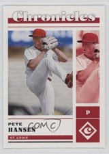 2023 Panini Chronicles Pete Hansen #30 7rf