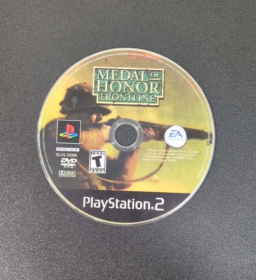 Medal Of Honor : Frontline (PlayStation 2)  - PS2 -Tested Working