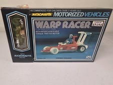 1976 Micronauts Warp Racer With Time Traveler MIB,Unused Old Store Store Beauty