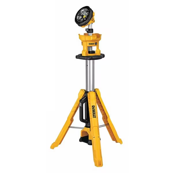 DEWALT DCL079B 20V Max Cordless Tripod Light - Bare Tool，LED, 3000 Lumens