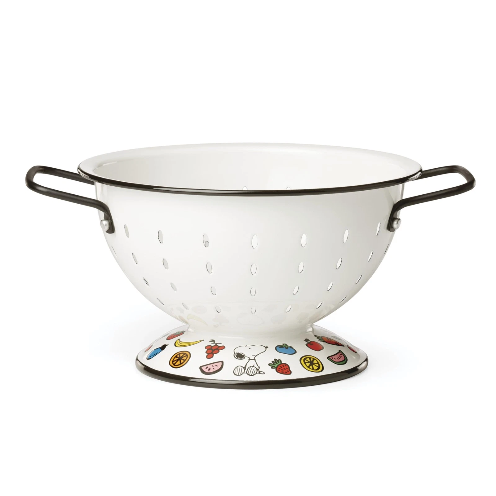 Home And Kitchen, Chef Snoopy Colander, Enameled Stainless Steel Material, Di...