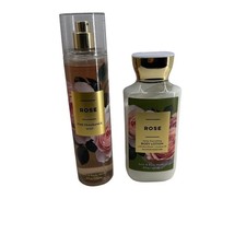 Bath & Body Works ROSE Fine Fragrance Mist Spray & Nourishing Body Lotion