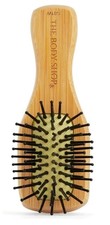 The Body Shop Bamboo Small Hairbrush Detangle & Smooth Mini Wooden Hair Brush
