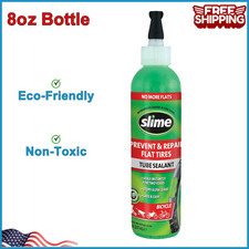 Slime 10003 Bike Tube Puncture Repair Sealant Prevent And Repair 8 Oz Bottle