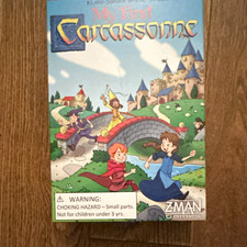 Z-Man Games My First Carcassonne 3D Board Game 2+ Players Age 4-7 ZM7860