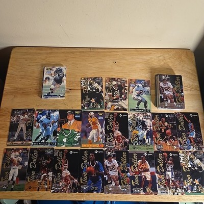 Lot of 75 Sprint Phone Cards Assorted Sports Assets Gold Line & Pro Line