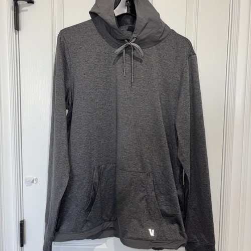 Vuori Men’s Sunday Element Hoodie Charcoal Heather Size L New!