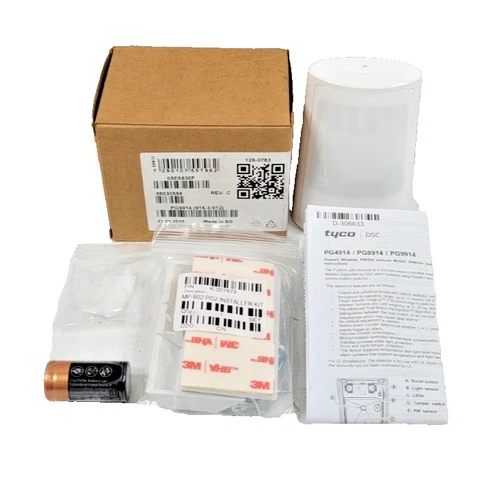 PG9914 TYCO DSC PowerG wireless indoor pet-immune PIR motion detector NEW
