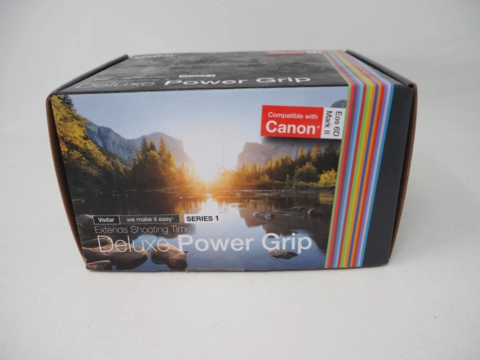 Vivitar BG-E21 Deluxe Battery Power Grip for Canon 6D Mark II Digital SLR - Image 2 of 2