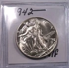 New Listing1942 Walking Liberty Silver Half Dollar AU/UNC