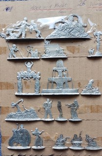 Zinnfiguren Flachfiguren 30 mm "Tausend und eine Nacht" Franz Karl Mohr
