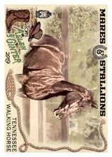2019 Topps Allen and Ginter Mares and Stallions #MS4 Tennessee Walking Horse 
