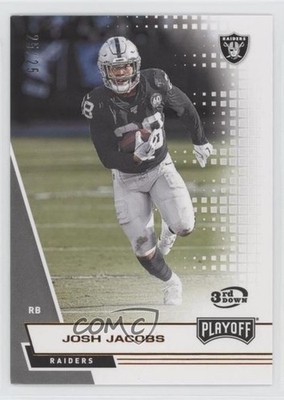 2020 Panini Playoff 3rd Down 25/25 Josh Jacobs #91 9o3