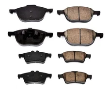 For 12-18 4 Wheel Disc Focus Front & Rear Ceramic Pads Non 2.0L or 2.3L Turbo
