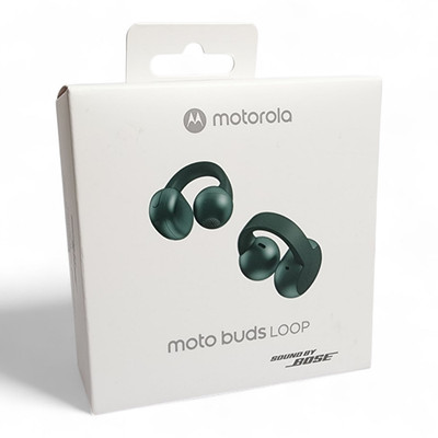 Moto Buds Loop - Trekking Green - Sound von Bose - BRANDNEU UND VERSIEGELT