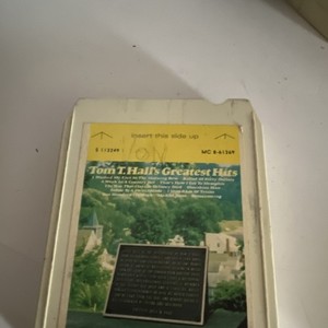 Mercury Tom T. Hall's Greatest Hits 8-Track Tape Cartridge MC8-61369