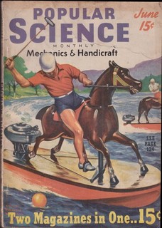 POPULAR SCIENCE 6 1939 outboard water polo; Oak Island gold; PanAm Clipper &c