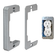 10pcs Outlet Leveling Spacers Wall Plate Switch Adjustment Spacers Kit