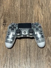 Sony PS4 Controller DualShock 4 Crystal Fully Tested No Stick Drift