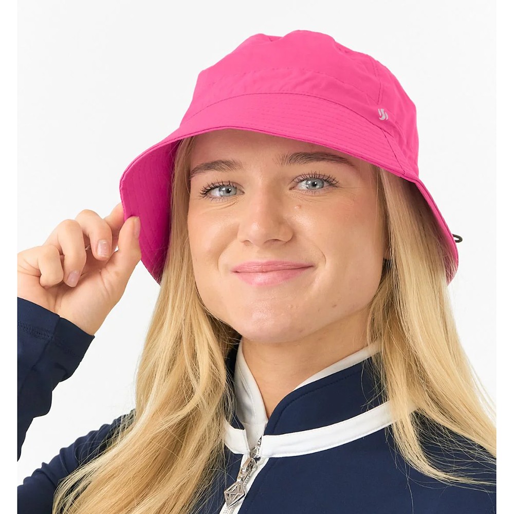 Surprizeshop Ladies Waterproof Bucket Hat in Pink