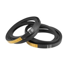 uxcell B55 V-Belts 55" Pitch Length, B-Section Rubber Drive Belt 55", Black