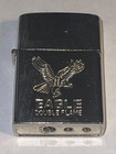 Vintage Eagle Double Flame Chrome Butane Cigarette Lighter Sparks! — photo 4