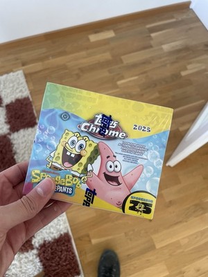 Topps Chrome Spongebob 25th Anniversary Hobby Box NEU OVP SEALED