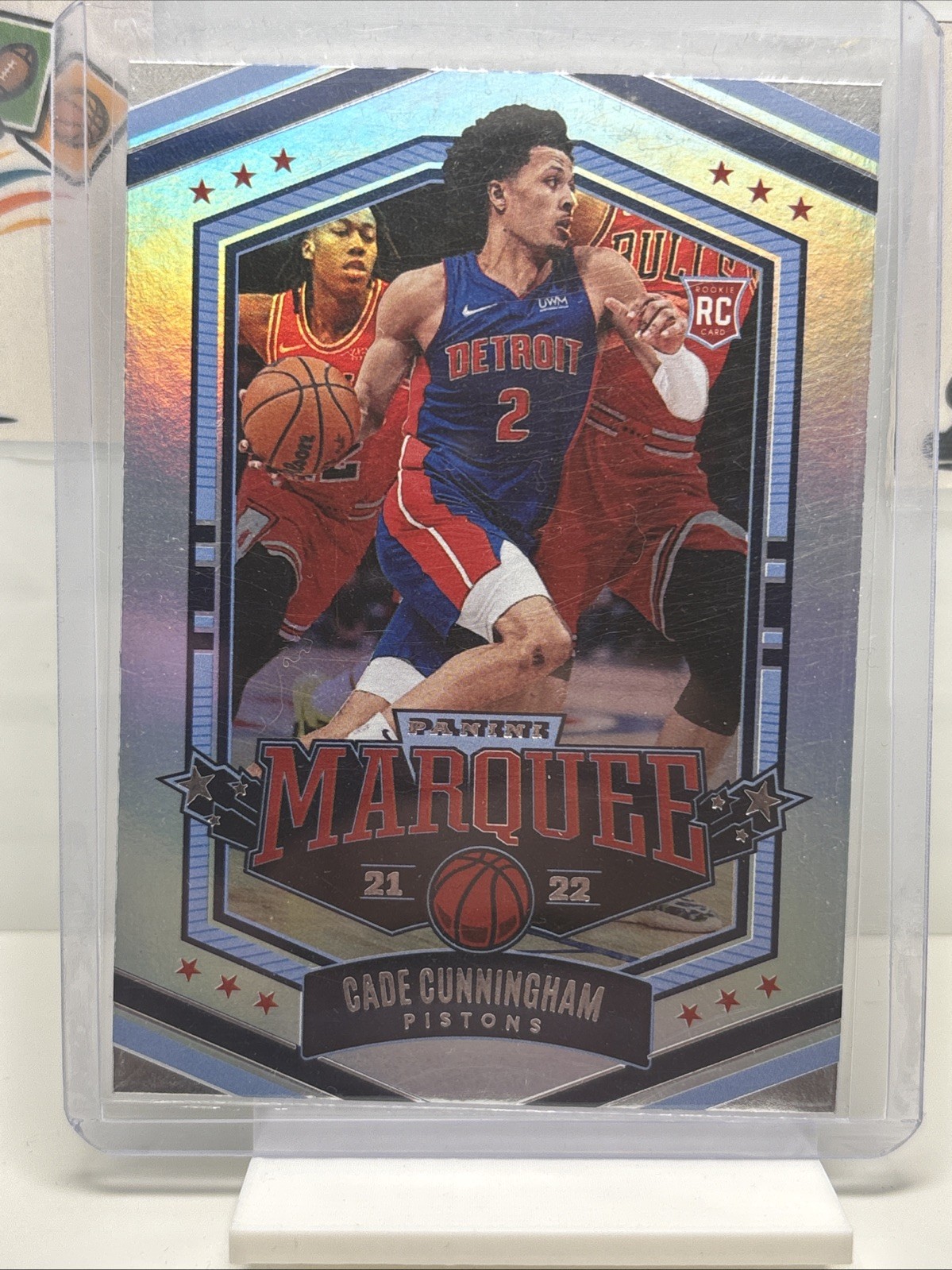2021-22 Panini Chronicles - Marquee (RC) DETROIT Pistons Cade Cunningham #367
