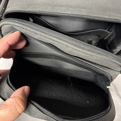 PS1 Slim Console Bag PlayStation 1 Silver Travel Carry Case With Strap - Picture 5 of 8