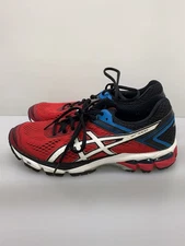 Asics Low Cut Sneakers 25.5Cm Red Running Shoes Jec63