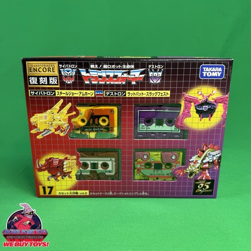 Takara Tomy G1 Transformer Encore Reissue 17 Cassettes E-hobby Vol.2 - Picture 1 of 12