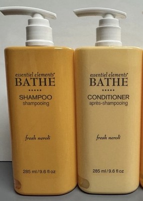 Essentiel Elements Bathe Collection Shampoo Conditioner Combo set 9.6oz