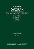Antonin Dvorak | Piano Concerto, Op.33 / B.63 | Taschenbuch | Englisch (2015)