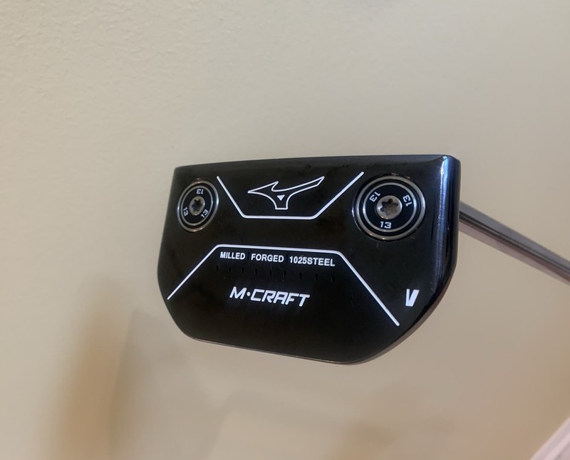 Mizuno M-Craft V Black Putter 35" Mens RH HC Excellent