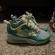 Nike Air Max 270 React Mens Low Top Lace-Up C...