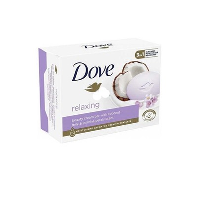 (48 pack)Dove Relaxing Beauty Bar Coconut Milk & Jasmine, 3.17oz