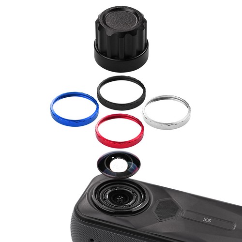 For Insta360 X5 Camera Replacement Camera Lens with Aluminum O Circle Ring - Picture 4 of 21