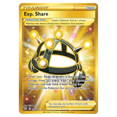 Pokemon - Schwert & Schild - Kampfstile - Exp. Aktie - 180/163 NM