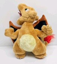 1999 Play by Play Pok mon Charizard 11" Plush Orange Nintendo Vintage