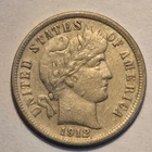 Photo of a 1912-S Barber Dime from an eBay sale