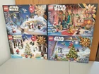 LEGO Star Wars: Advent Calendars 2020, 2023, 2024, 2025 - 75279 75366 75395 New