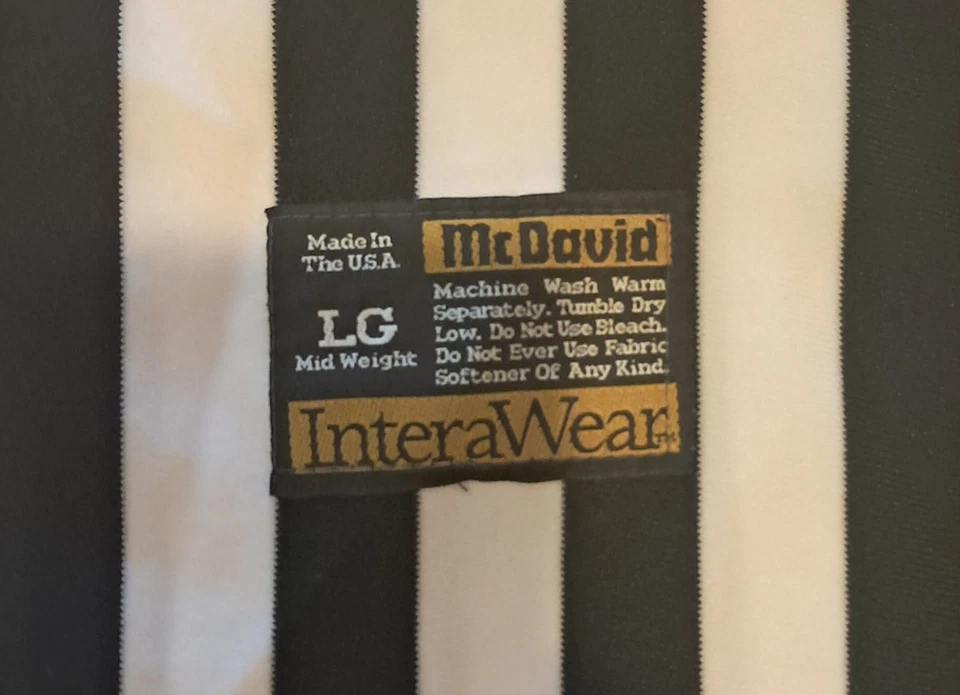 Camiseta de baloncesto de árbitro McDavid InteraWear camiseta grande Foto 3 de 4