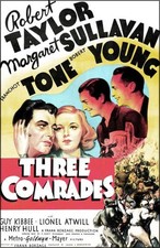 Three Comrades Poster Robert Taylor Margaret Sullavan Robert You 1938 Old Photo