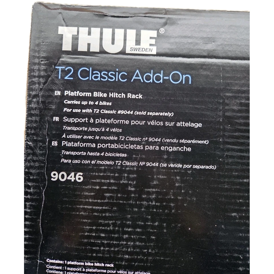 Thule T2 Classic - Complemento para 2 bicicletas (2" rec.) 9046 Foto 2 de 4