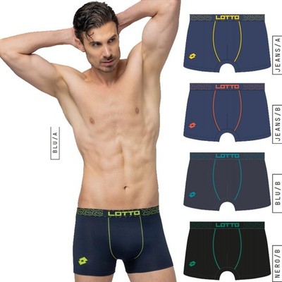 Herren Boxershorts Baumwolle Stretch Lot LB1367 - 6 Boxershorts