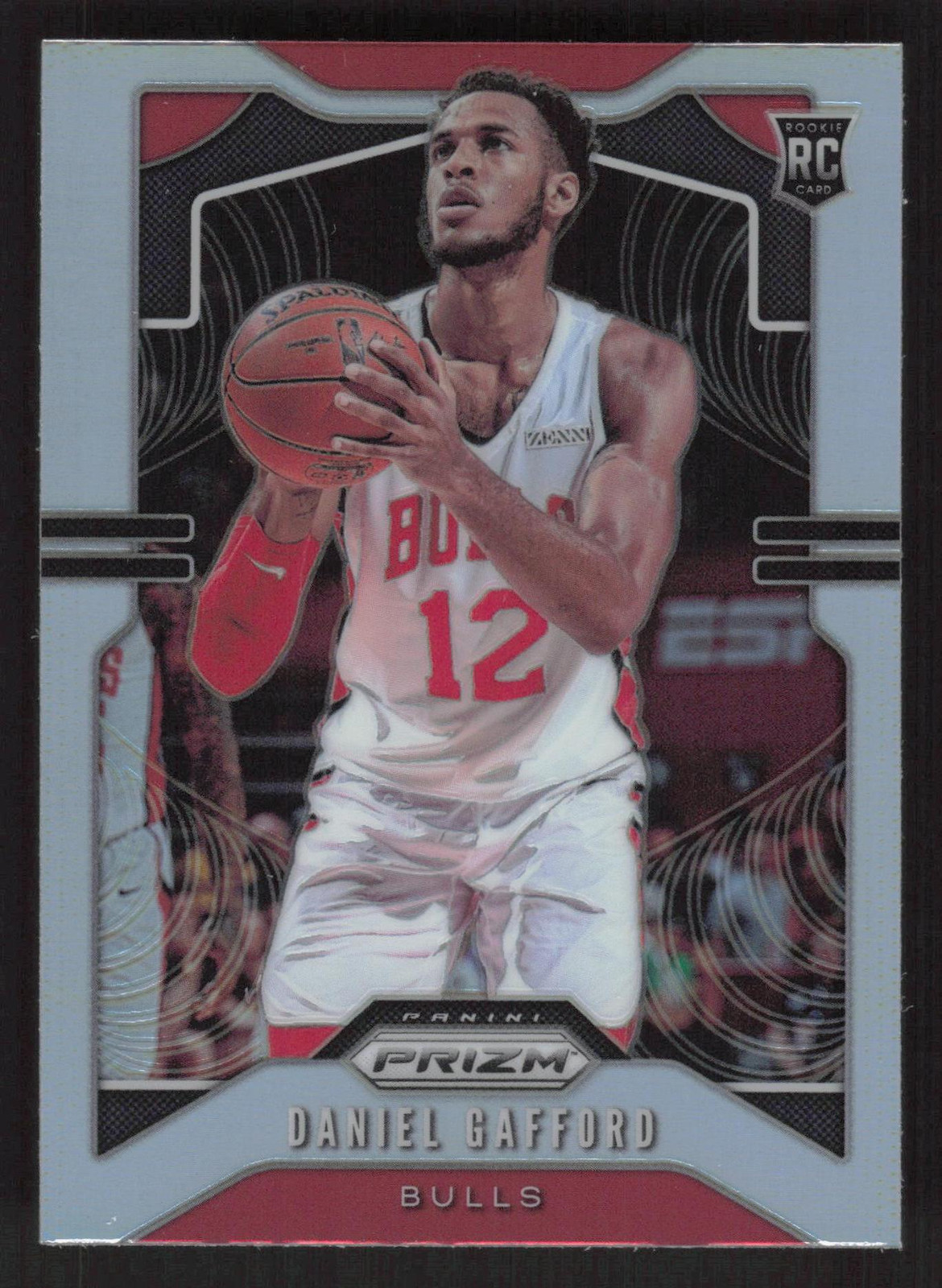 2019-20 Panini Prizm #294 Daniel Gafford Prizms Silver RC